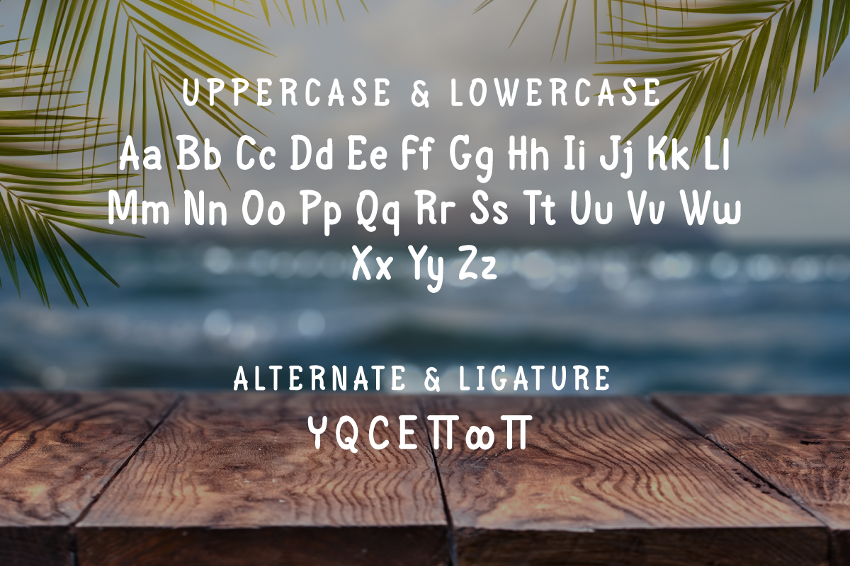 KONAE | Summer San Serif Display, a Sans Serif Font by twinstd (Photo 8 of 10)