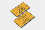 Bar Club Card, a Card Template by Konakchiev (Thumbnail 2 of 3)