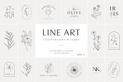 320 logos & illustrations bundle, a Branding & Logo Template by Crocus Paperi (Thumbnail 7 of 8)