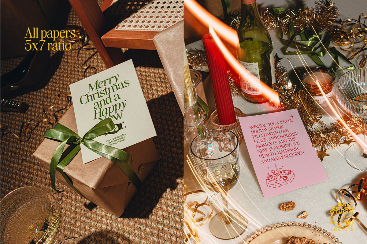 Hollyset - 25 Holiday Mockups, a Product Mockup by Salt Color Studio (Photo 5 of 19)