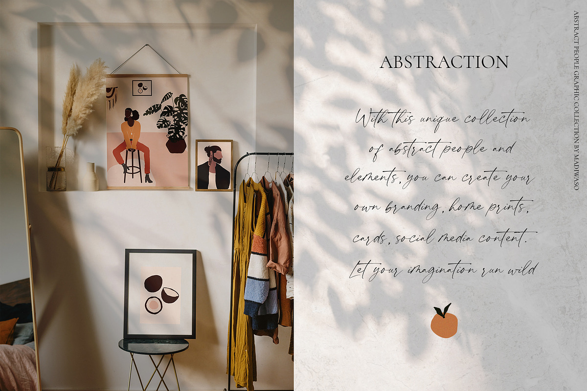 Abstract People prints modern art, a Person Illustration by Madiwaso (Photo 11 of 12)