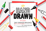 Dry Marker Brushes, a Brush Add-On by Side Project (Thumbnail 1 of 7)