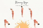 Yoga Women Illustrations Big Pack, a Person Illustration by Motion-Box (Thumbnail 18 of 27)