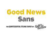 Good News Sans, a Sans Serif Font by Very Cool Studio (Thumbnail 1 of 5)