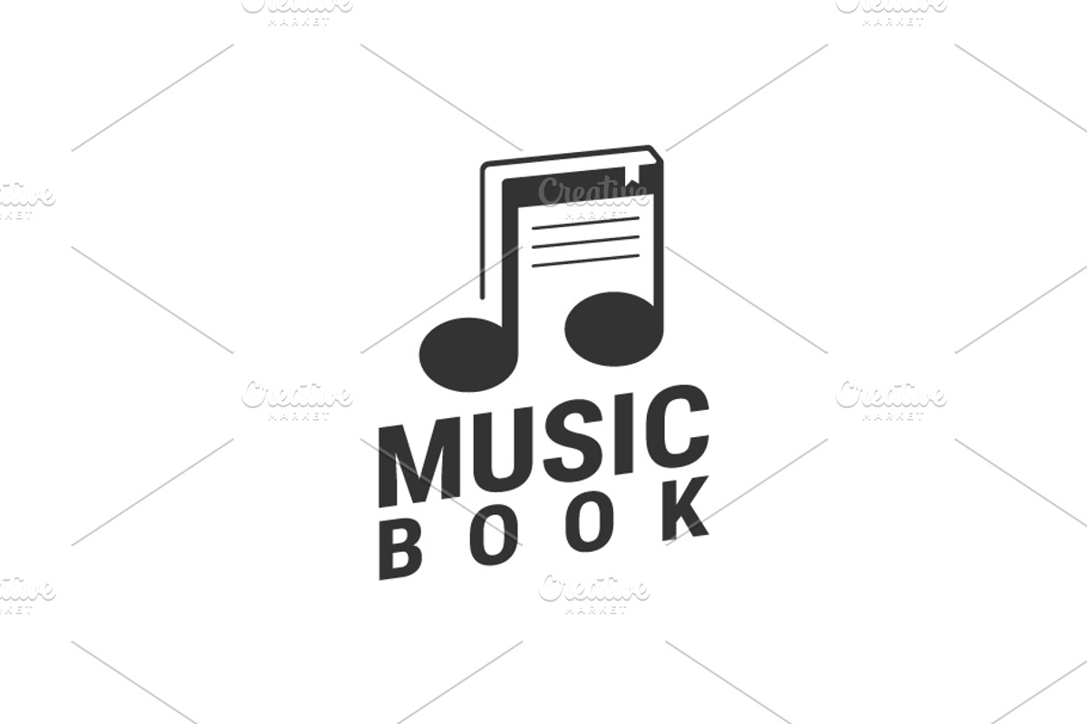 music book logo, a Branding & Logo Template by Abdul Aris