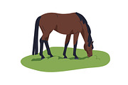 Horses together outdoors set, an Animal Illustration by Good Studio (Thumbnail 5 of 5)