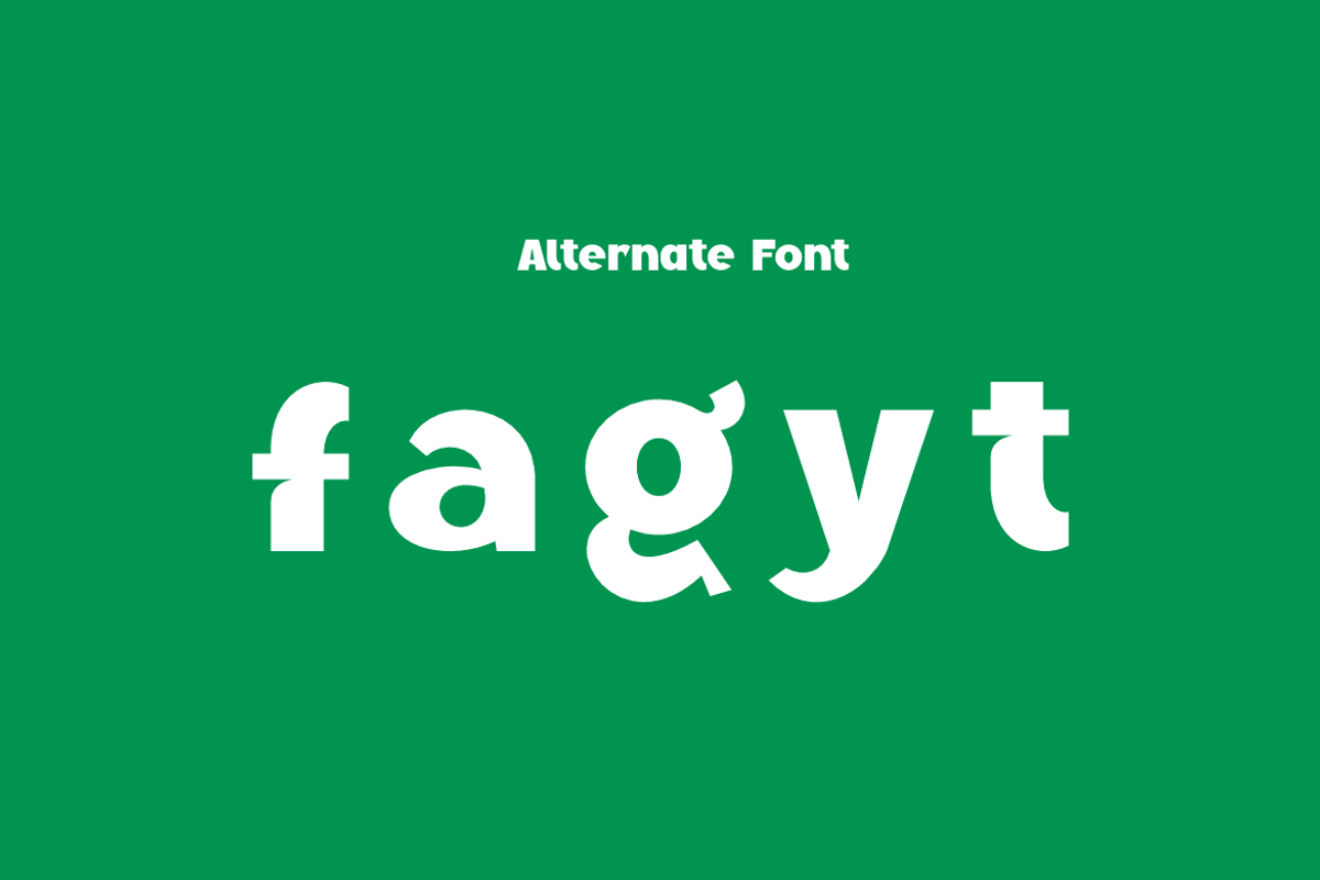 Klagor - Bold Display Font, a Sans Serif Font by Iqsiart Studio (Photo 12 of 15)