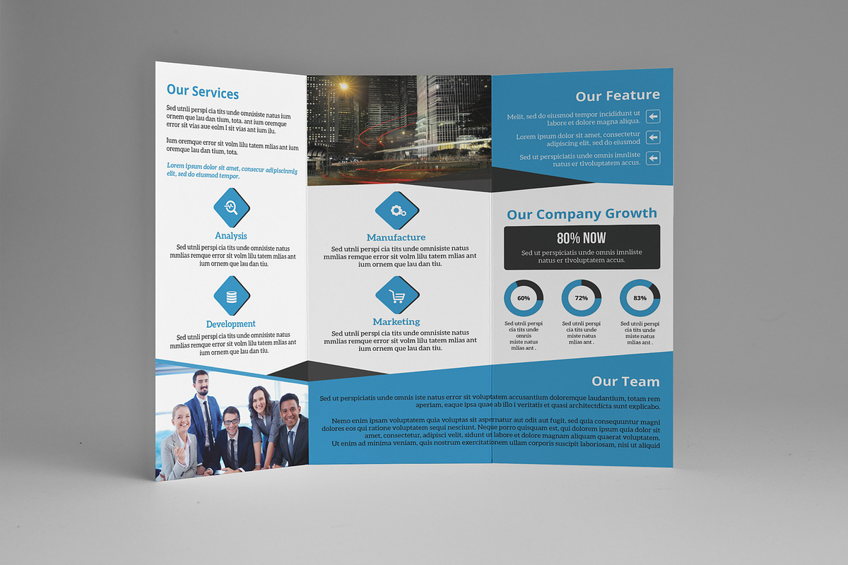 InDesign Business Brochure-V348, a Brochure Template by Template Shop (Photo 2 of 4)