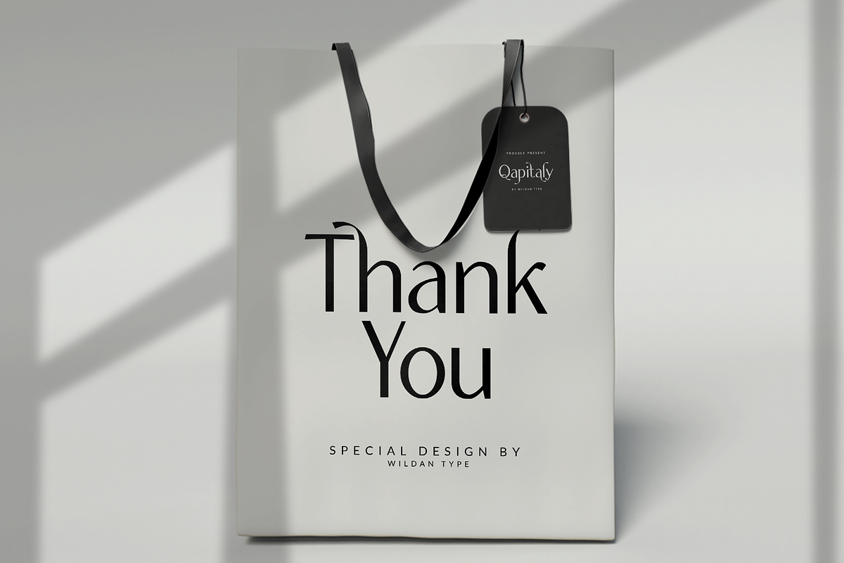 Qapitaly, a Sans Serif Font by Wildan Type (Photo 10 of 10)
