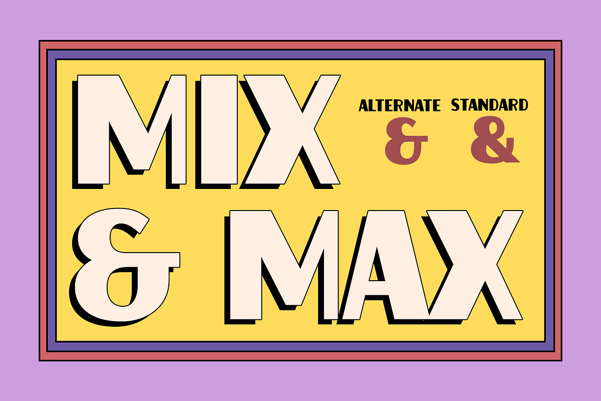 Showdeco | Retro Art Deco Font, a Sans Serif Font by Tiptop Graphic (Photo 7 of 10)