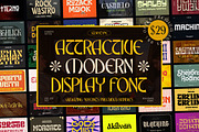 SALE! Attractive Modern Display Font, a Serif Font by Storytype Studio (Thumbnail 1 of 41)