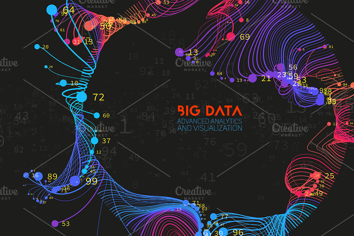 Big Data Abstract Graphs Set#16, an Object Graphic by GarryKillian (Photo 7 of 7)