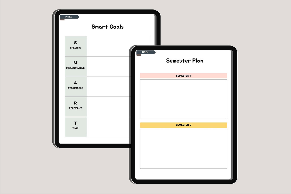 2025 Digital Teacher Planner Canva, a Stationery Template by Designmela01 (Photo 9 of 10)