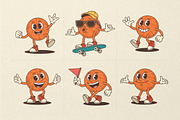 Basketball Cartoon Mascot Character, a Sport Illustration by Vasya Kobelev (Thumbnail 3 of 6)