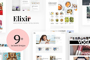 Elixir - WordPress Blog Theme, a WordPress Template by PerfectlyThemed (Thumbnail 1 of 10)