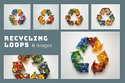 Recycling Loops, an Abstract Photo by Picturesque Stories (Thumbnail 1 of 3)