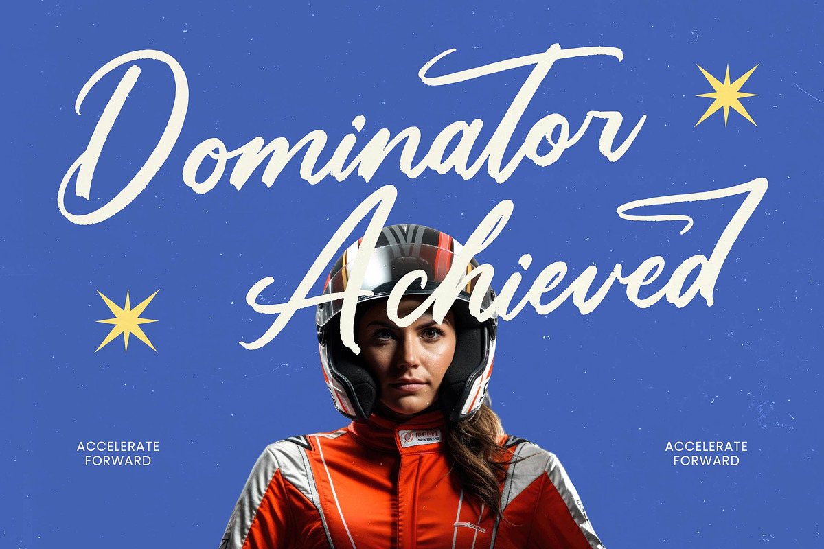 Saturday Catalan Bold Brush Font, a Script Font by Letterena Studios Script (Photo 12 of 20)