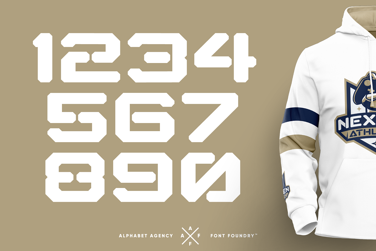NEXGEN ATHLETIC FONT DUO preview 5