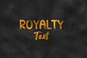 Gold Foil Photoshop Text Effect, a Layer Style Add-On by MRI STUDIO (Thumbnail 4 of 29)