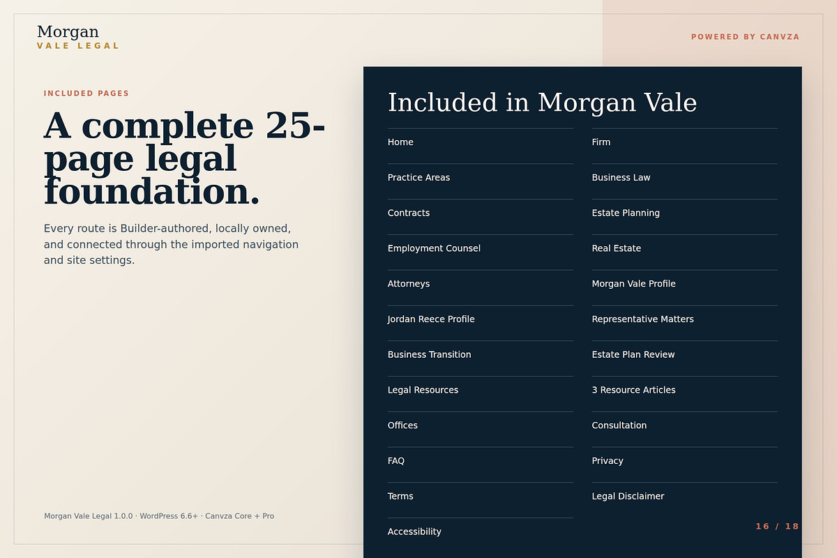 Morgan Vale Legal WordPress Theme, a WordPress Template by Fixstable Studio (Photo 15 of 17)
