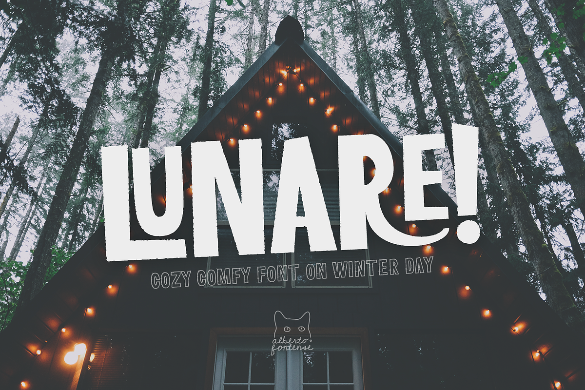 Lunare - Cozy Comfy Font