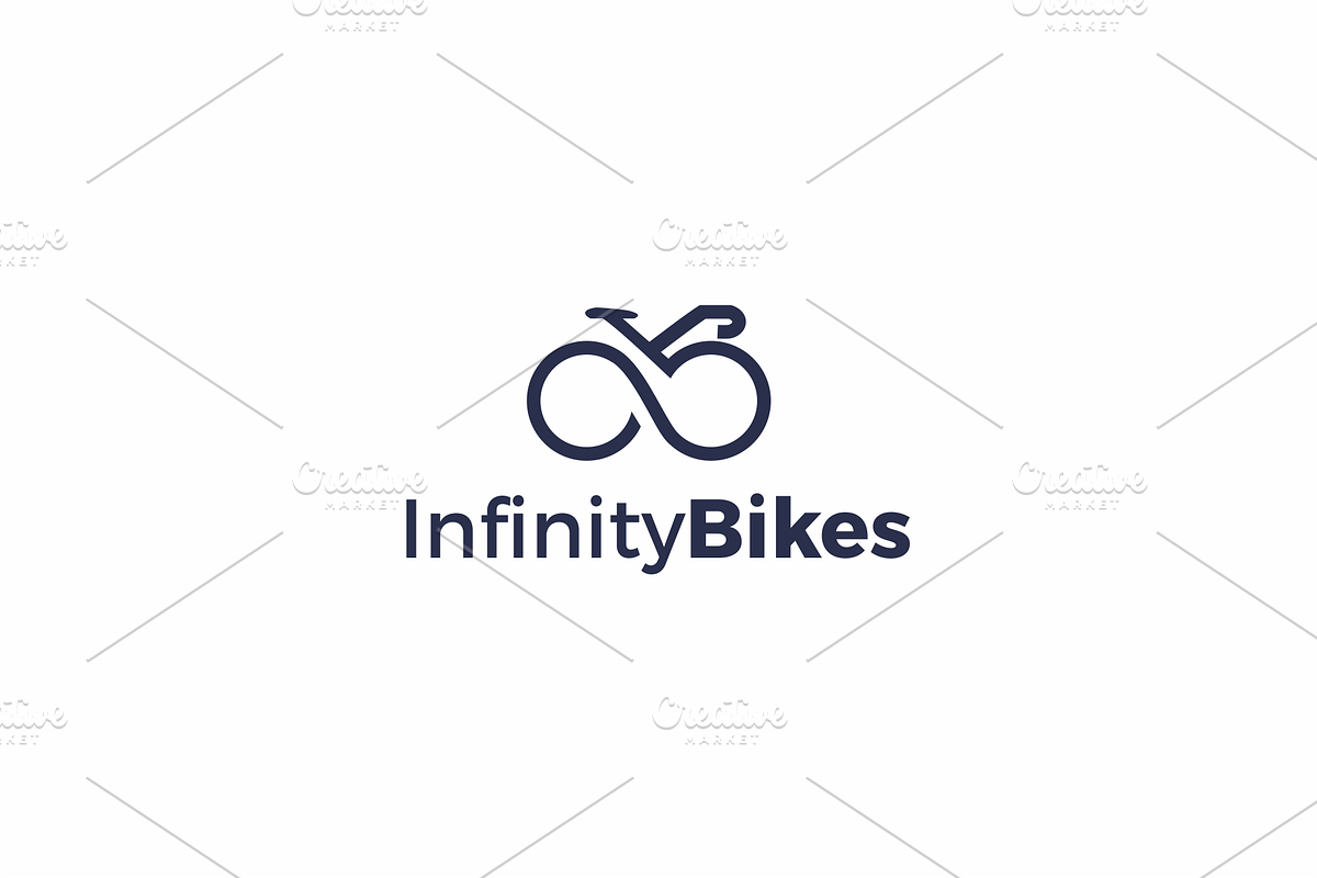 Infinity Bikes Logo Template, a Branding & Logo Template by REDVY CREATIVE (Photo 2 of 3)