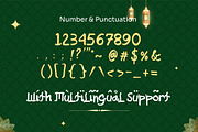 Qitaro - Simple Arabic Font, a Handwritten Font by Dhabee (Thumbnail 6 of 6)