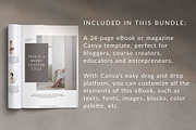 eBook/Magazine Canva Template- Washi, a Magazine Template by Studio Sugoi (Thumbnail 2 of 10)