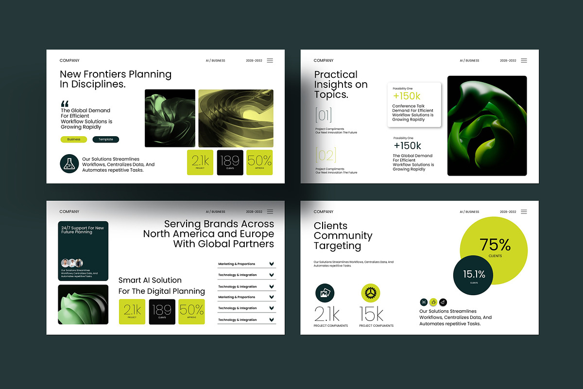 Minimal Empowering Business Plan, a Presentation Template by Slide-Agency (Photo 4 of 8)