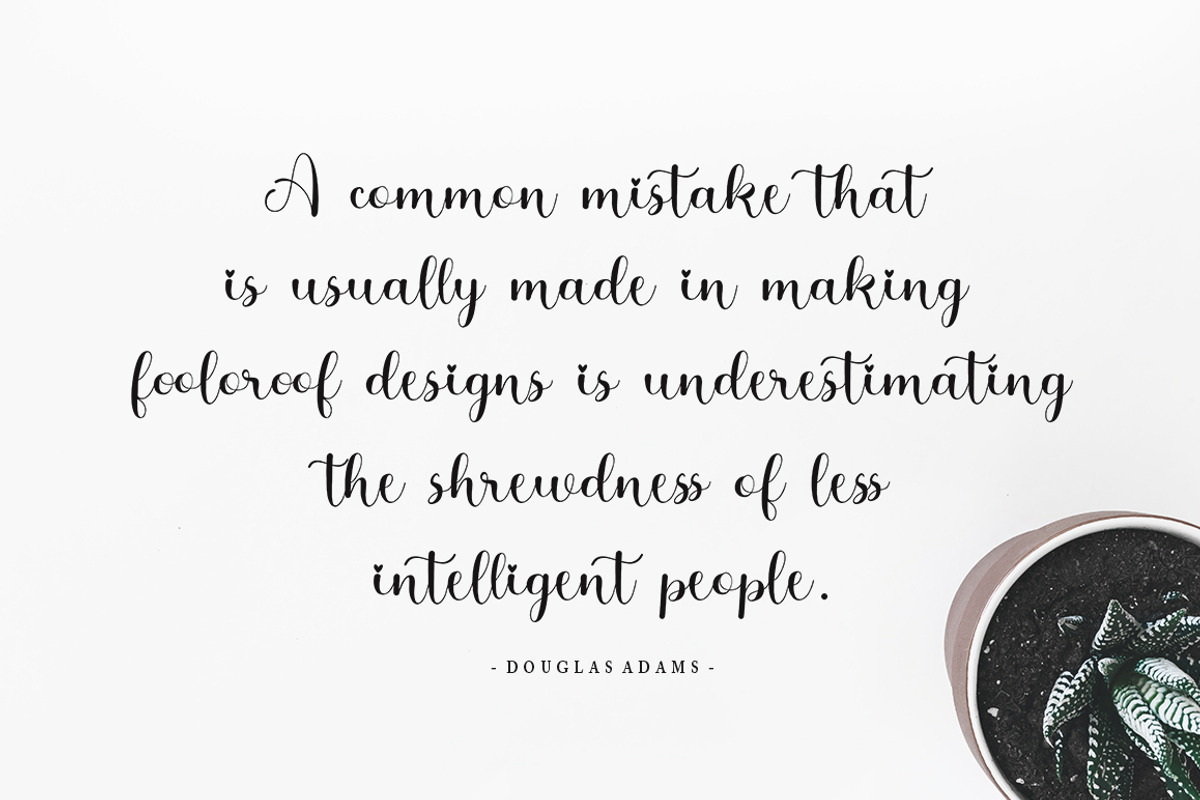 Sherina, a Script Font by Bosstype Studio (Photo 6 of 7)