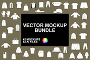 Vector Clothing Mockups Bundle, an Apparel Mockup by Infinity Mockups (Thumbnail 1 of 11)