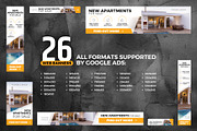 Banners Pack 26 sizes for Google Ads, a Templates & Theme by Better Be a Designer (Thumbnail 2 of 3)