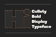 Collety Bold Display Typeface, a Sans Serif Font by Hitype (Thumbnail 9 of 9)