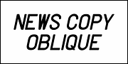 News Copy JNL, a Sans Serif Font by Jeff Levine Fonts (Thumbnail 4 of 5)