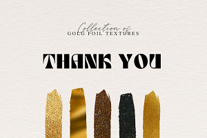 Gold Foil Glitter Paper Vol.2