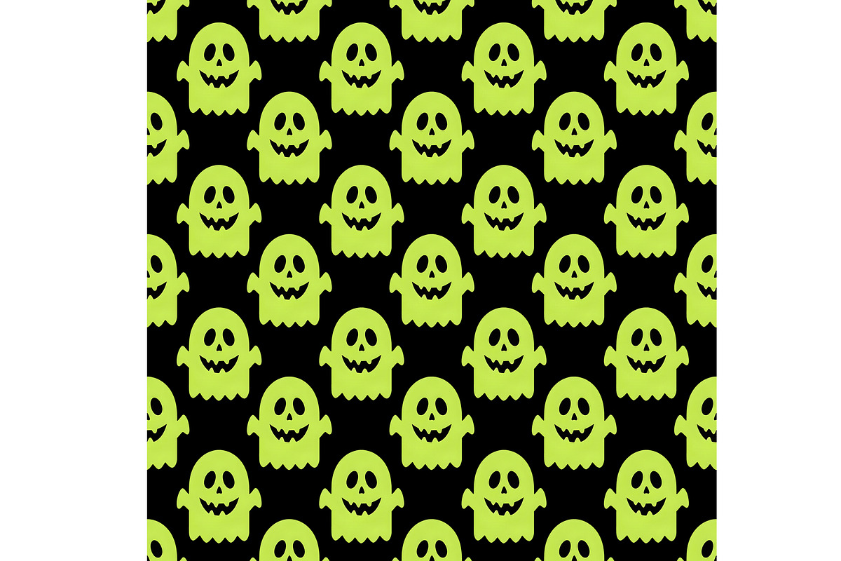 Halloween Cute Green Monsters, a Pattern Graphic by Sharon Schwalbe (Photo 4 of 6)
