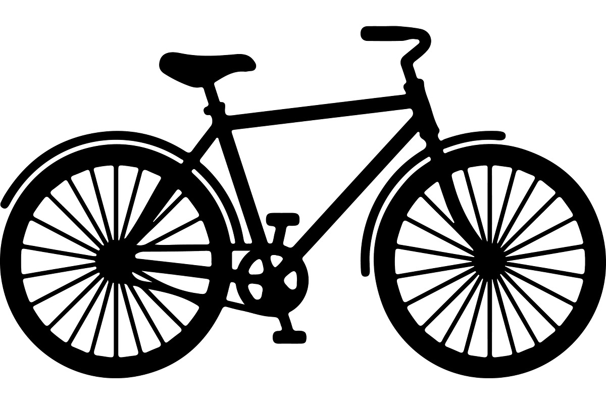 Bicycle Silhouette Vector Set, a Transportation Illustration by balal (Photo 2 of 13)