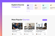BrightMind –  Course Figma Template, an UI Kit Template by Flow Samurai Templates (Thumbnail 3 of 5)