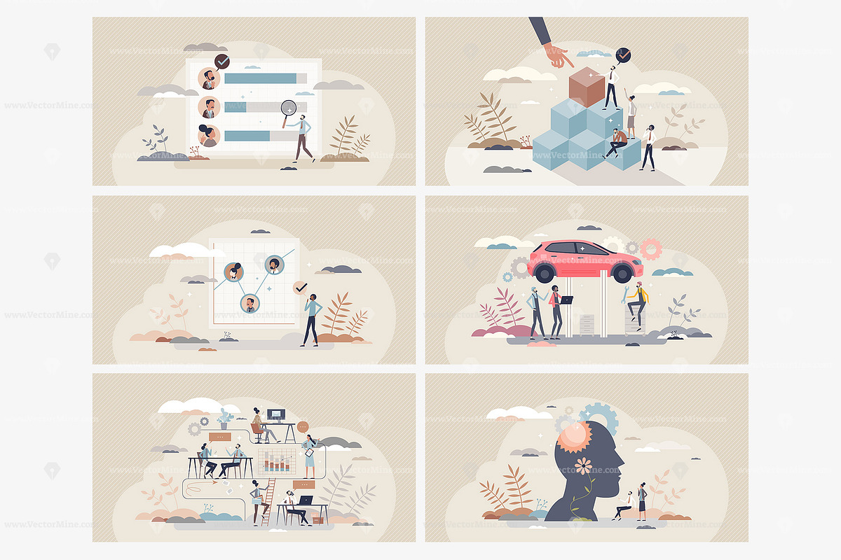 30 Human Resources V3 Concepts, a Healthcare Illustration by VectorMine (Photo 3 of 10)