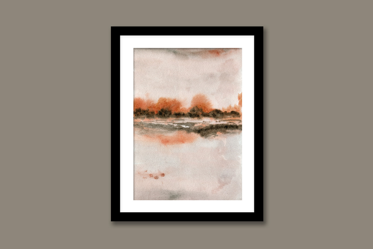 Intangible Scenery - watercolor art, a Background Graphic by Marmoris.Arts (Photo 16 of 34)