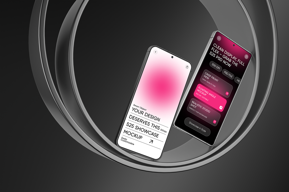 Samsung Galaxy S25 Mockup, a Device Mockup by Mockupdaddy (Photo 11 of 23)