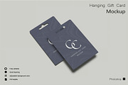 Hanging Gift Card Mockup, an Advertising Mockup by zpackcreative (Thumbnail 1 of 5)