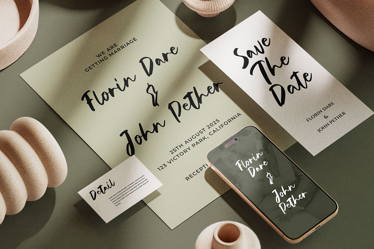 Anestica Natural Handwritten Font, a Script Font by RantautypeStudio (Photo 9 of 15)