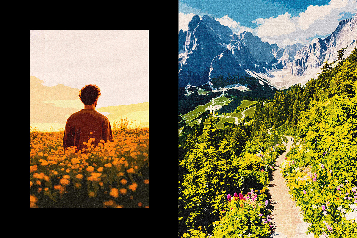 Vintage Postcard Photo Effect, a Layer Style Add-On by Design Squad (Photo 2 of 5)