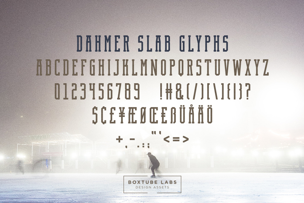 Dahmer Slab - Display Font preview 2