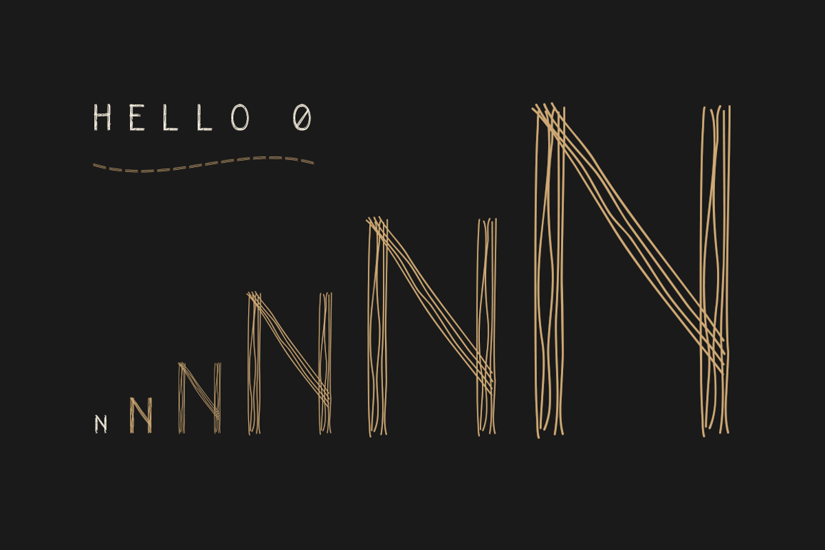 Nina Ketchup - font. preview 4