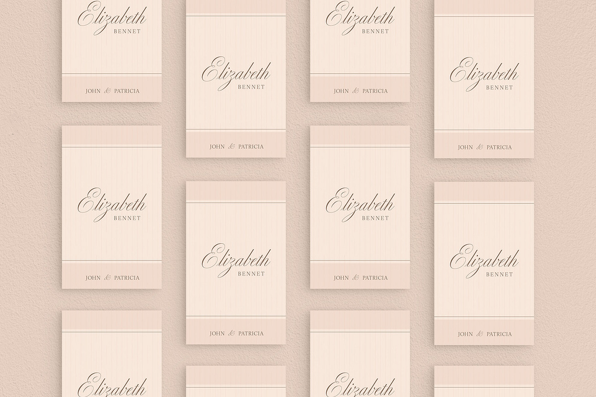 Wedding Invitations Set, a Stationery Template by BrandPacks (Photo 8 of 9)