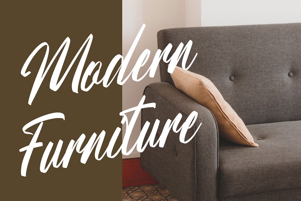 Hanister Modern Script Font, a Script Font by RantautypeStudio (Photo 13 of 17)