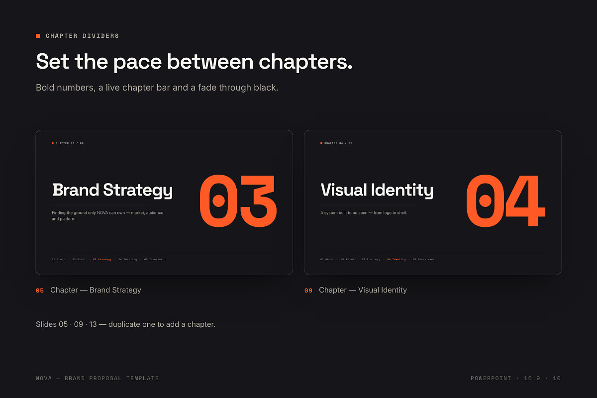 NOVA Proposal PowerPoint Template, a Presentation Template by Deck Atelier (Photo 10 of 13)