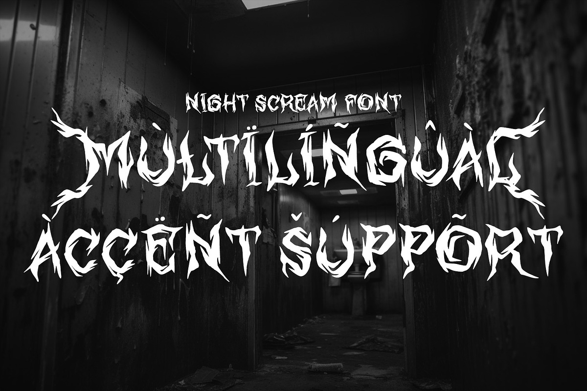 Night Scream, a Handwritten Font by Ditatype (Photo 10 of 10)